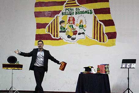 Peña el Bullicio Pilares (Mago Samu - Zaragoza)