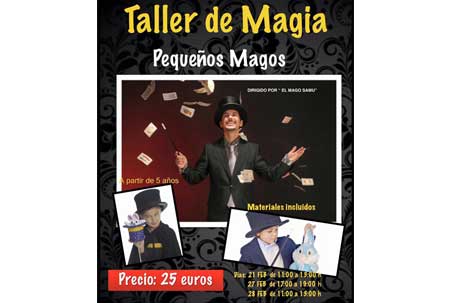 Taller de magia en Arte Zappa (Mago Samu - Zaragoza)